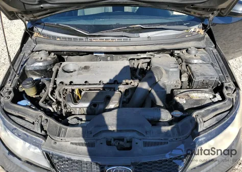 2012 Kia Forte Ex из США, поврежденный, VIN KNAFU6A26C5477134